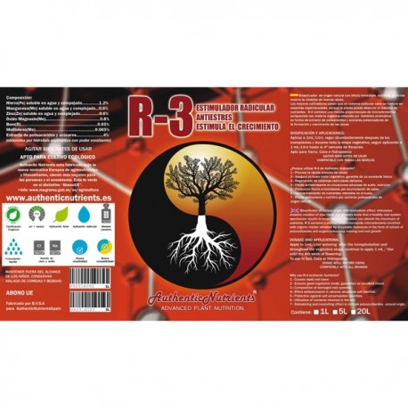 R3 Estimulante Radicular - Authentic Nutrients