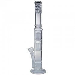 Glass Icebong HoneyComb & 2x10 Arm Tree Percolator
