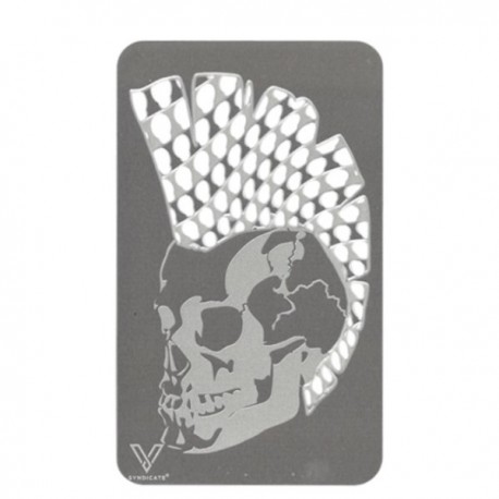 Mohawk Skull Card Grinder