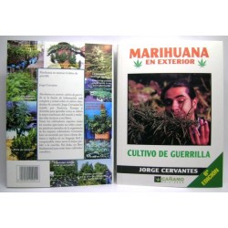 Libro Marihuana en exterior: cultivo de guerrilla, J. Cervantes