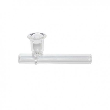 Straight glass pipe 8 mm