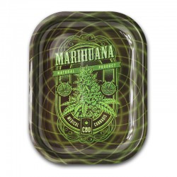 Metal Tray - Medical Cannabis CBD